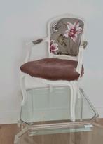 Louis XIV salon stoel, Ophalen, Hout, Gebruikt, Wit
