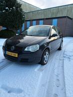 Volkswagen Polo 1.4 55KW 2005 Zwart LEES ADVERTENTIE!!!, Auto's, Volkswagen, Voorwielaandrijving, Zwart, Zwart, Origineel Nederlands