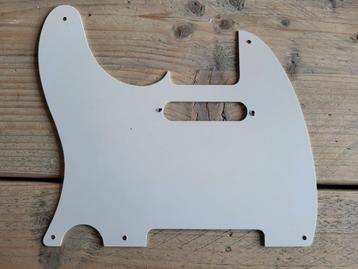 Single Ply white 5 hole tele pickguard beschikbaar voor biedingen