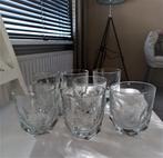 set 8 vintage arcoroc arctic france old fashion rocks glazen, Ophalen of Verzenden, Zo goed als nieuw, Borrel- of Shotglas