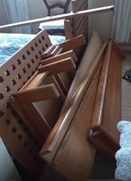 Bed 160 cm breed, Ophalen, Tweepersoons, Zo goed als nieuw, 160 cm