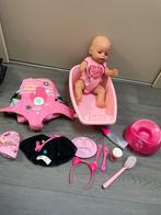Baby Born plus accessoires draagzak badje bordje etc, Kinderen en Baby's, Speelgoed | Poppen, Ophalen of Verzenden, Gebruikt, Overige typen