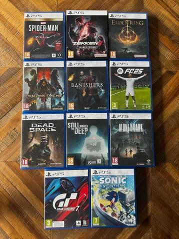 Playstation 5 games beschikbaar voor biedingen