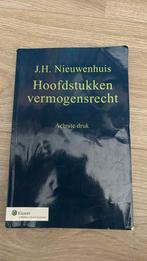 J.H. Nieuwenhuis - Hoofdstukken vermogensrecht, Boeken, Gelezen, J.H. Nieuwenhuis, Ophalen of Verzenden