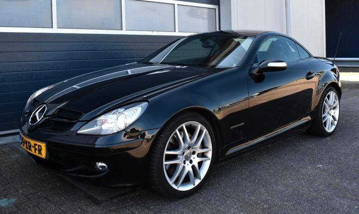 Mercedes-Benz SLK-klasse 200 K Automaat airscarf dealer onde, Auto's, Mercedes-Benz, Bedrijf, Te koop, SLK, ABS, Airconditioning