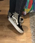 Vans sneakers hoog checkered hoge zool maat 39, Ophalen of Verzenden, Zo goed als nieuw, Zwart, Sneakers of Gympen