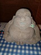 Boeddha knuffel Huggy Buddha Dikke monnik met rammelaar, Ophalen of Verzenden
