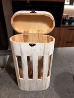 Houten Cadeaubox met Deksel, Huis en Inrichting, Woonaccessoires | Kisten, Ophalen, Zo goed als nieuw, Overige houtsoorten, Minder dan 50 cm