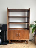 Walnut Cabinet, Huis en Inrichting, Kasten | Boekenkasten, 100 tot 150 cm, Vintage, Ophalen of Verzenden, 150 tot 200 cm