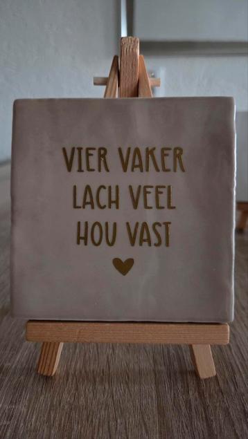 Gepersonaliseerde Tegeltjes - Handgemaakt beschikbaar voor biedingen