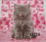 Servetten decoupage/bullet journal – kat L1726, Hobby en Vrije tijd, Knutselen, Verzenden, Nieuw, Materiaal