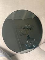 Smoke glas grote spiegel, evt ook nog kleinere te koop, Huis en Inrichting, Woonaccessoires | Spiegels, Ophalen, Rond, Zo goed als nieuw