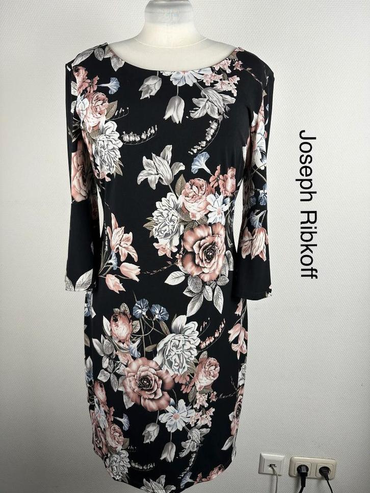 Joseph Ribkoff Jurk  (mt: 42) 15,4/8984, Kleding | Dames, Jurken, Zo goed als nieuw, Maat 42/44 (L), Zwart, Knielengte, Ophalen of Verzenden