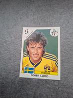 Panini sticker WK 90 Italia. Speler Roger Ljung Zweden., Verzenden, Zo goed als nieuw, Sticker