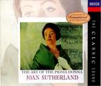 Joan Sutherland - The art of the prima donna (2c) Decca, Ophalen of Verzenden, Romantiek, Zo goed als nieuw, Vocaal
