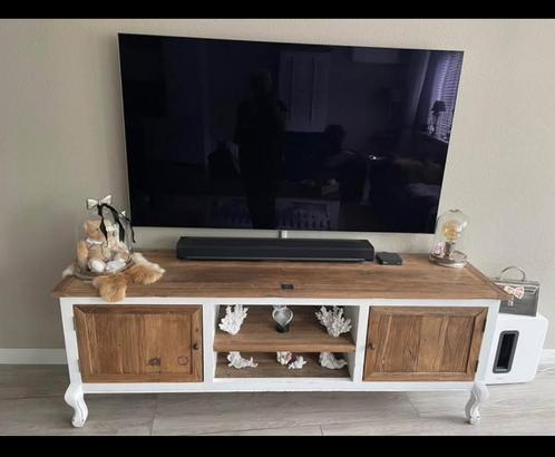 Rustiek TV-Meubel Landelijke Stijl Riviera Maison, Huis en Inrichting, Kasten | Televisiemeubels, Gebruikt, Minder dan 100 cm