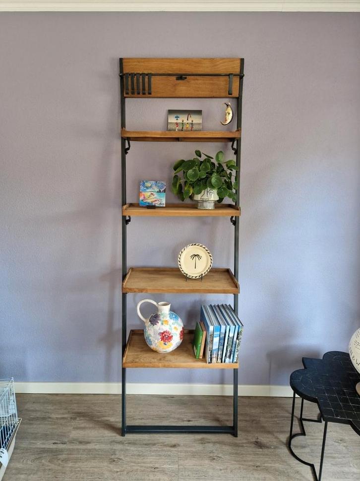 Toffe houten decoratieve ladder :), Huis en Inrichting, Woonaccessoires | Wandplanken en Boekenplanken, Zo goed als nieuw, Ophalen