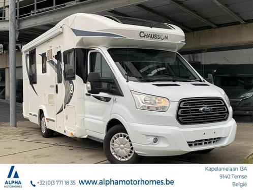 Chausson 728 EB Ford 170 PK manueel (bj 2017), Caravans en Kamperen, Campers, Bedrijf, Half-integraal, Chausson, Diesel, Handgeschakeld