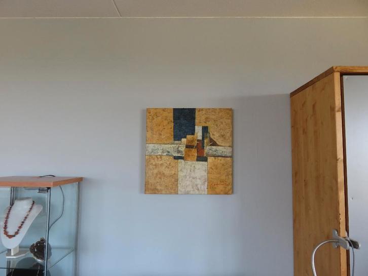 Modern schilderij op doek - 20e eeuw, Antiek en Kunst, Kunst | Schilderijen | Modern, Ophalen of Verzenden