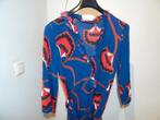 BA&SH jumpsuit korte short blauw rode print mt 2/M, Kleding | Dames, Maat 38/40 (M), Ba&sh, Gedragen, Verzenden