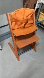 Houten #Meegroeistoel #kinderstoel met Kussen, Ophalen, Gebruikt, Meegroeistoel, Stoelverkleiner