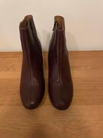 Selected Femme donkerrode enkellaarsjes 40, Kleding | Dames, Schoenen, Verzenden, Zo goed als nieuw, Rood, Lage of Enkellaarzen