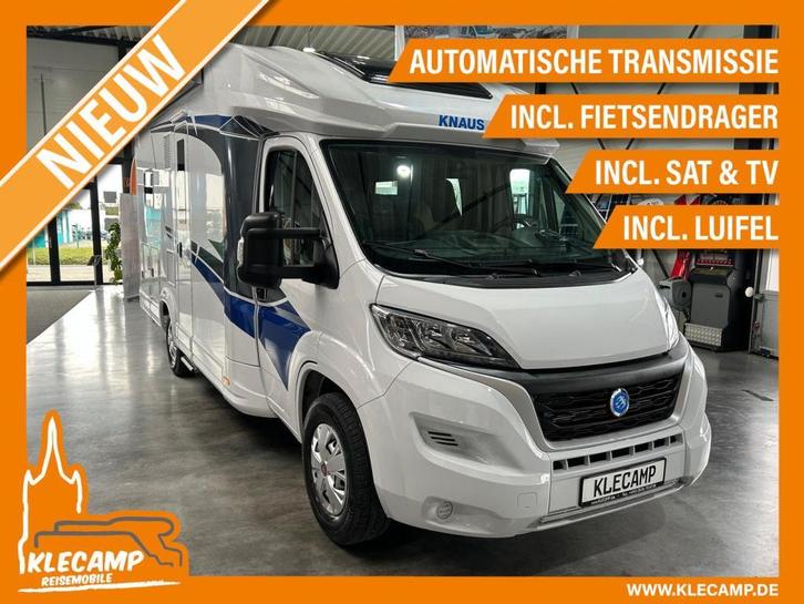 Knaus Live-Wave 650 MF L!VE WAVE 650 MF, Caravans en Kamperen, Campers, Bedrijf, tot en met 4, Half-integraal, Knaus, Diesel, Automaat