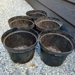 5 grote Kweekpotten - Diameter 28cm, Hoogte 22cm, Tuin en Terras, Kweekspullen, Ophalen, Gebruikt, Kweekbak