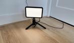 Compacte Bresser fotografie/video lamp met statief, Ophalen of Verzenden, Zo goed als nieuw, Lamp of Flitsset