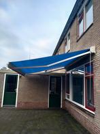 Knikarm  Zonnescherm  4 mtr  Breed, Tuin en Terras, Zonneschermen, Ophalen, Gebruikt, Knikarmscherm