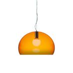 FL/Y Kartell hanglamp oranje 50 cm doorsnede, Huis en Inrichting, Lampen | Hanglampen, Ophalen of Verzenden, Nieuw, Kunststof