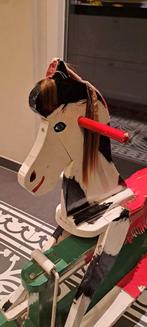 Authentiek houten hobbelpaard vintage, Antiek en Kunst, Antiek | Speelgoed, Ophalen of Verzenden