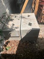 Betonnen Ballastblokken, Doe-het-zelf en Verbouw, Ophalen, Gebruikt, Beton