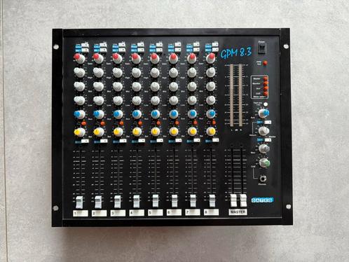 Dateq GPM 8.3 – In uitstekende staat!, Muziek en Instrumenten, Mengpanelen, Zo goed als nieuw, 10 tot 20 kanalen, Microfooningang
