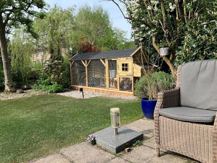 Nieuw onderhoudsvrij houten kippenhok, Dieren en Toebehoren, Pluimvee | Toebehoren, Nieuw, Kippenhok of Kippenren, Ophalen of Verzenden