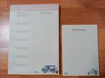 Maaltijdplanner + boodschappenlijstje Happy camper, nieuw!!, Huis en Inrichting, Ophalen of Verzenden, Nieuw