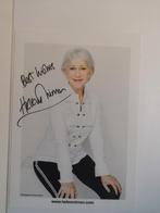 HELEN MIRREN UK, Ophalen of Verzenden, Nieuw, Foto of Kaart, Gesigneerd