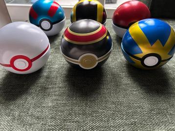 Pokémonballen Set - Zes Stuks beschikbaar voor biedingen
