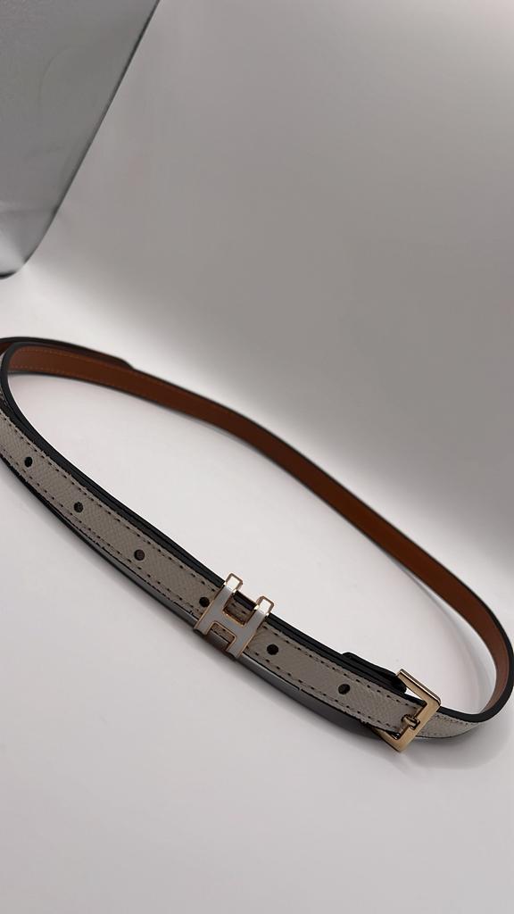 Hermess riem wit, Kleding | Dames, Riemen en Ceinturen, 100 cm of meer, Wit, Tailleriem, Ophalen of Verzenden