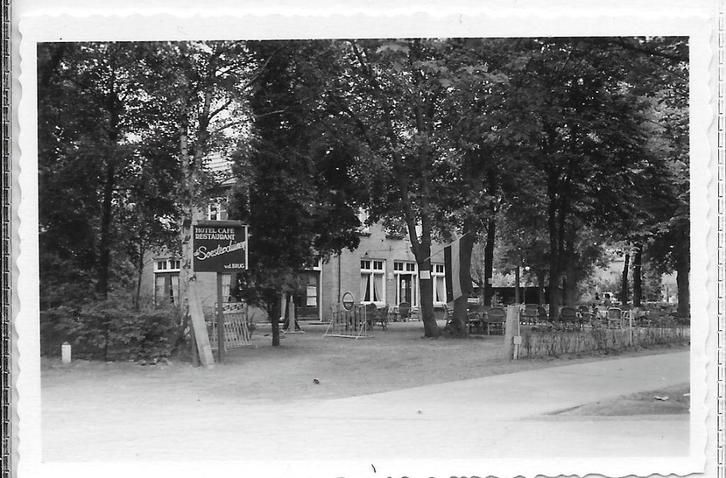 2 fotootjes met negatief Zeldzaam Hotel Soesterduinen Soest, Verzamelen, Ansichtkaarten | Nederland, Ongelopen, Utrecht, 1920 tot 1940