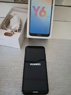 Te koop Huawei y7 met doos en lader, Telecommunicatie, Mobiele telefoons | Huawei, Ophalen, Gebruikt, Zwart, Touchscreen