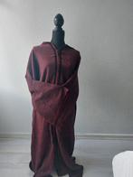 Zwart rode jeleba., Kleding | Dames, Ophalen, Zo goed als nieuw, Rood, Boven de knie