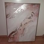 Mooie pastelkleurige schilderij goed/ roze, Huis en Inrichting, Woonaccessoires | Schilderijen, Tekeningen en Foto's, Ophalen