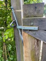Poortsluiting tuinpoort/ tuinhek, veersluiting, Ophalen of Verzenden, Zo goed als nieuw, Draaipoort, 150 tot 200 cm