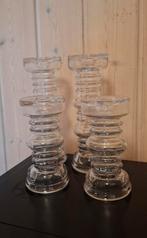 4 Riihimäen Lasi kandelaars/vazen Tamara Aladin, Carmen., Ophalen of Verzenden, Zo goed als nieuw, Overige materialen, Minder dan 25 cm