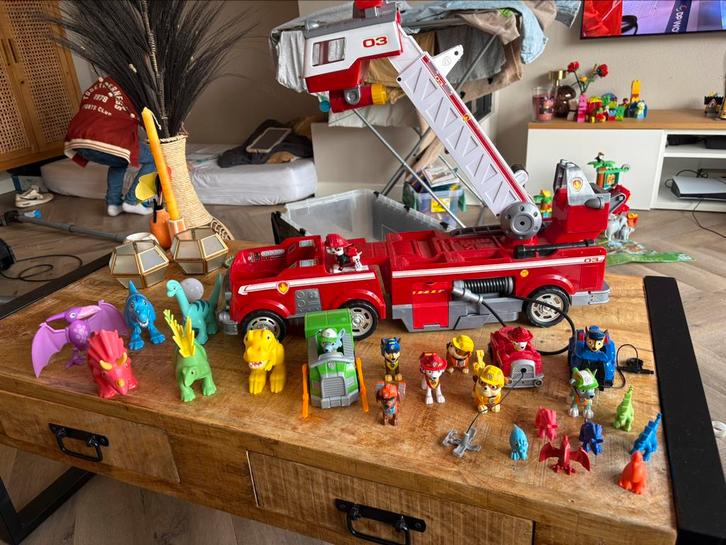 Pawpatrol speelset, Kinderen en Baby's, Speelgoed | Speeltafels, Zo goed als nieuw, Ophalen
