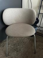 Eettafel stoel beige, Huis en Inrichting, Stoelen, Ophalen, Overige kleuren, Zo goed als nieuw, Metaal
