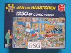 Jan van Haasteren de lekkage 1250 st nr. 81368-03, Hobby en Vrije tijd, Denksport en Puzzels, Ophalen, 500 t/m 1500 stukjes, Gebruikt