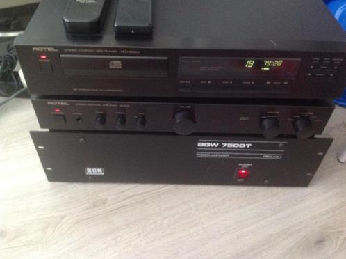 Set =BGW 7500T, Rotel RCD-965BX, Rotel RC-972, Audio, Tv en Foto, Stereo-sets, Zo goed als nieuw, Cd-speler, Overige merken, Losse componenten