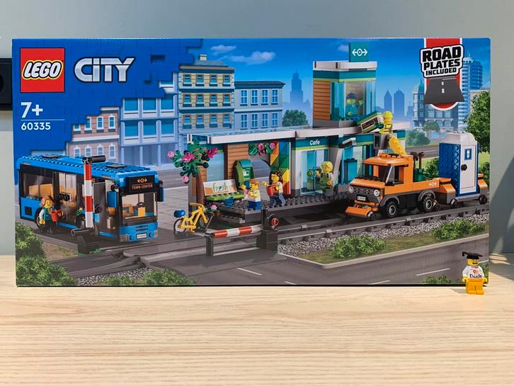 Lego set 60335 City treinstation NIEUW, Kinderen en Baby's, Speelgoed | Duplo en Lego, Nieuw, Lego, Complete set, Ophalen of Verzenden